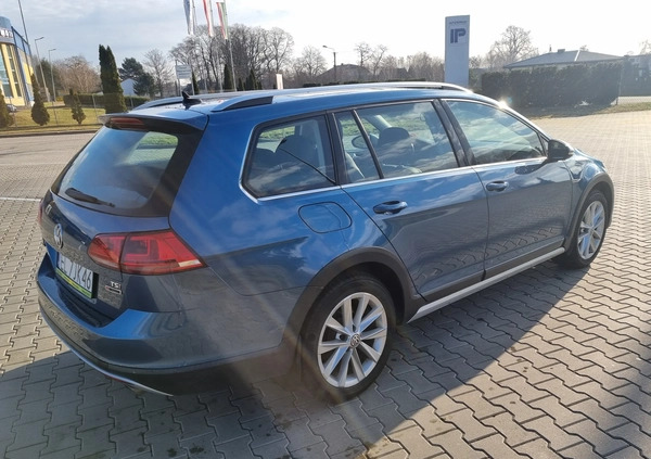 Volkswagen Golf cena 46900 przebieg: 220000, rok produkcji 2017 z Łódź małe 631